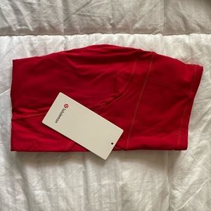 Lululemon Red Fast and Free leggings